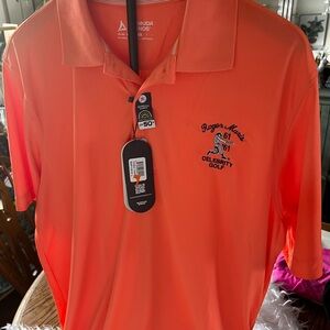 Bermuda Sands Roger Maris Celebrity Gold polo NWT sz L